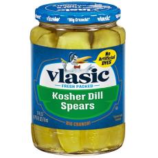 Vlasic Kosher Dill Spears 710ml – Coopers Candy