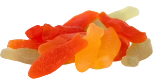 Malaco Pastellfiskar 100g – Coopers Candy