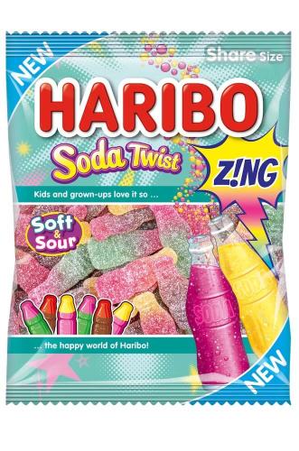 Haribo Soda Twist Zing 160g – Coopers Candy