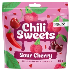 Sweet Story Chili Sweets Sour Cherry 85g &ndash; Coopers Candy