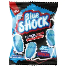 Blue Shock Sour Strawberry 80g &ndash; Coopers Candy