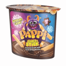 Pappi Choco & Sticks med poppande godis 55g(BF:2025-07-18) – Coopers Candy