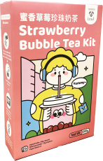 Tokimeki Bubble Tea Kit 3-pack - Strawberry 255g – Coopers Candy