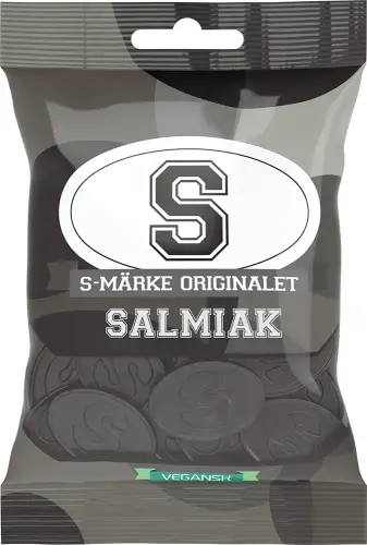 S-Märke Salmiak 70g – Coopers Candy