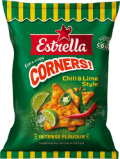 Estrella Corners Chili & Lime Style 160g – Coopers Candy