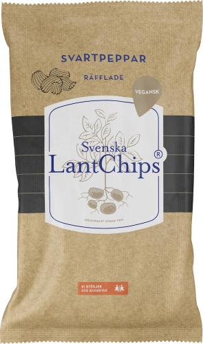 Svenska Lantchips Svartpeppar Räfflade 200g(BF:2025-04-29) – Coopers Candy