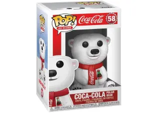 Funko Pop Figur - Coca-Cola Polar Bear 58 &ndash; Coopers Candy