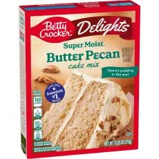 Betty Crocker Cake Mix Super Moist Butter Pecan 375g – Coopers Candy
