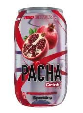 Pacha Drink - Pomegranate 330ml &ndash; Coopers Candy