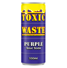 Toxic Waste Purple Sour Soda 33cl – Coopers Candy