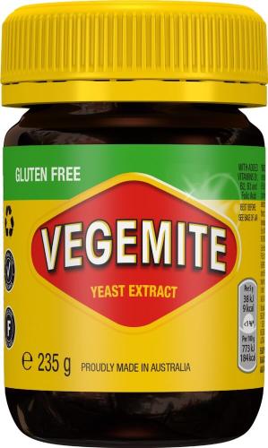 Vegemite Yeast Extract Gluten Free 235g – Coopers Candy