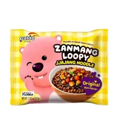Paldo Jjajang Original Zanmang Loopy Noodle 110g &ndash; Coopers Candy