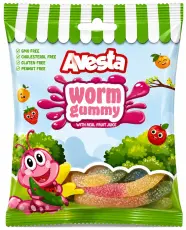 Avesta Sockrade Gelemaskar 80g &ndash; Coopers Candy