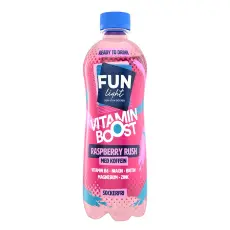 FUN Light RTD Raspberry Rush Koffein 500ml – Coopers Candy