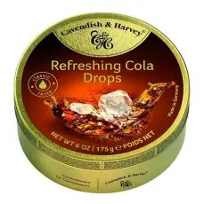 Cavendish & Harvey Refreshing Cola Drops 175g – Coopers Candy