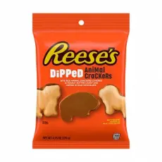 Reeses Dipped Animal Crackers 120g – Coopers Candy