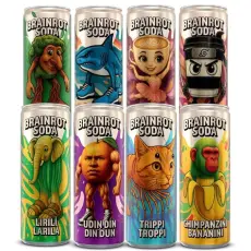 Brainrot Soda 25cl 8-pack &ndash; Coopers Candy