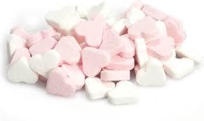 Fortuin Mini Peppermint Hjärtan Rosa & Vit 1kg – Coopers Candy