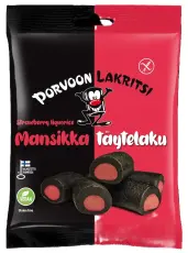 Porvoon Lakritsi Mansikka 150g &ndash; Coopers Candy