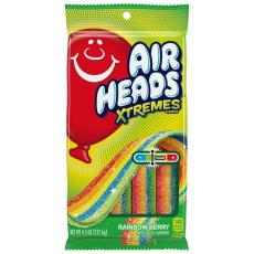 Airheads Xtremes Rainbow Sour Berry Belts 128g – Coopers Candy