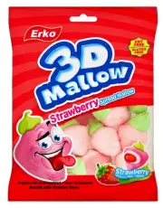 3D Mallow Jordgubb 80g &ndash; Coopers Candy