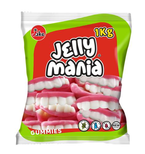 Jake Jelly Mania Teeth 1kg – Coopers Candy
