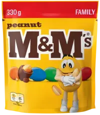 M&Ms Peanut 330g &ndash; Coopers Candy