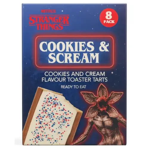 Stranger Things Toaster Tarts Cookies & Creme 280g – Coopers Candy