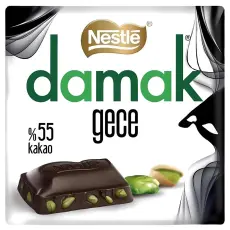 Nestle Damak Dark Chocolate with Pistachios 60g – Coopers Candy