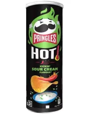 Pringles Hot Kickin Sour Cream Crisps 160g – Coopers Candy