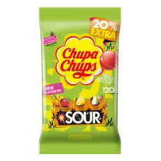 Chupa Chups Sour Assorted Klubbor 120st (1.4kg) – Coopers Candy