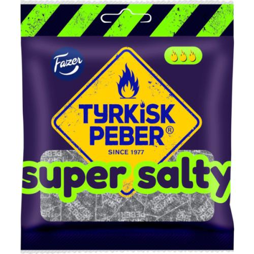 Tyrkisk Peber Super Salty 80g – Coopers Candy