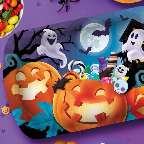 Serveringsbricka Pumpa Halloween – Coopers Candy