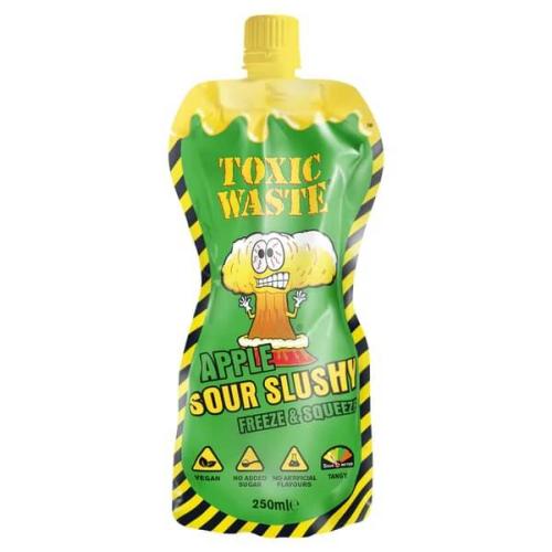Toxic Waste Sour Slushy Apple 250ml – Coopers Candy