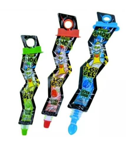 Funny Candy Sour Shok Flash Gel 23g (1st) – Coopers Candy