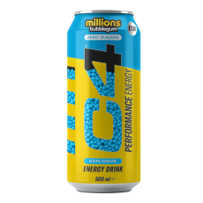 C4 Energy Drink Millions Bubblegum 50cl(BF:2025-08-06) – Coopers Candy