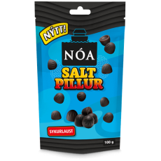 Nóa Saltpillur Sockerfria 100g – Coopers Candy