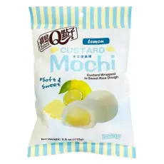 Taiwan Dessert Custard Mochi Lemon Flavour 110g – Coopers Candy