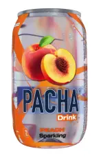 Pacha Drink - Peach 330ml &ndash; Coopers Candy