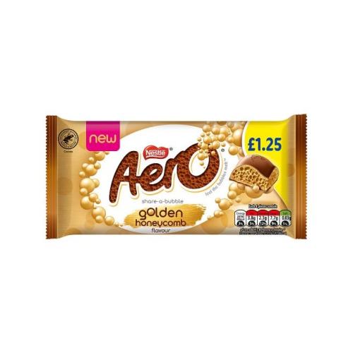 Aero Golden Honeycomb 90g – Coopers Candy
