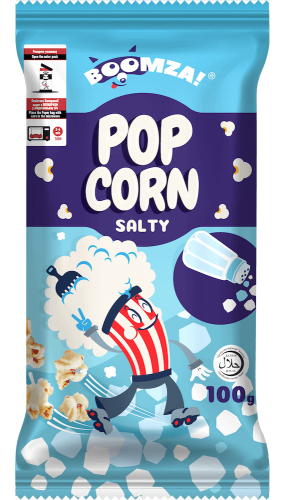 Boomza Mikropopcorn Salty 100g – Coopers Candy