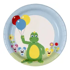 Papperstallrikar Bolibompa 8-pack &ndash; Coopers Candy