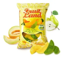 Fruit Land - Fruktmarmelad med Päron & Melon 150g – Coopers Candy