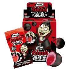Vidal Blood Balls Bubblegum 200st – Coopers Candy