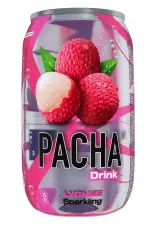 Pacha Drink - Lychee 330ml &ndash; Coopers Candy
