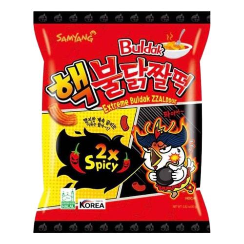 Samyang Zzaldduk Hot Chicken 2x Spicy Flavor Snack 80g – Coopers Candy