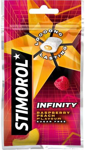 Stimorol Infinity Raspberry Peach 30g – Coopers Candy