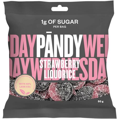 Pandy Candy Strawberry/Liquorice 50g – Coopers Candy