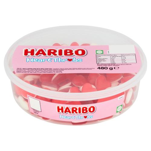 Haribo Tubs Heart Throbs 480g – Coopers Candy