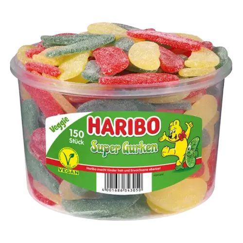 Haribo Super Gurken 1.35kg – Coopers Candy